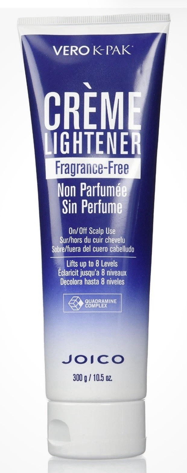 Joico Fragrance-Free Vero K-Pak Creme Lightener 300g/10.5 fl.oz Sealed Joico Fragrance-Free Vero K-Pak Creme Lightener 300g/10.5 fl.oz Sealed