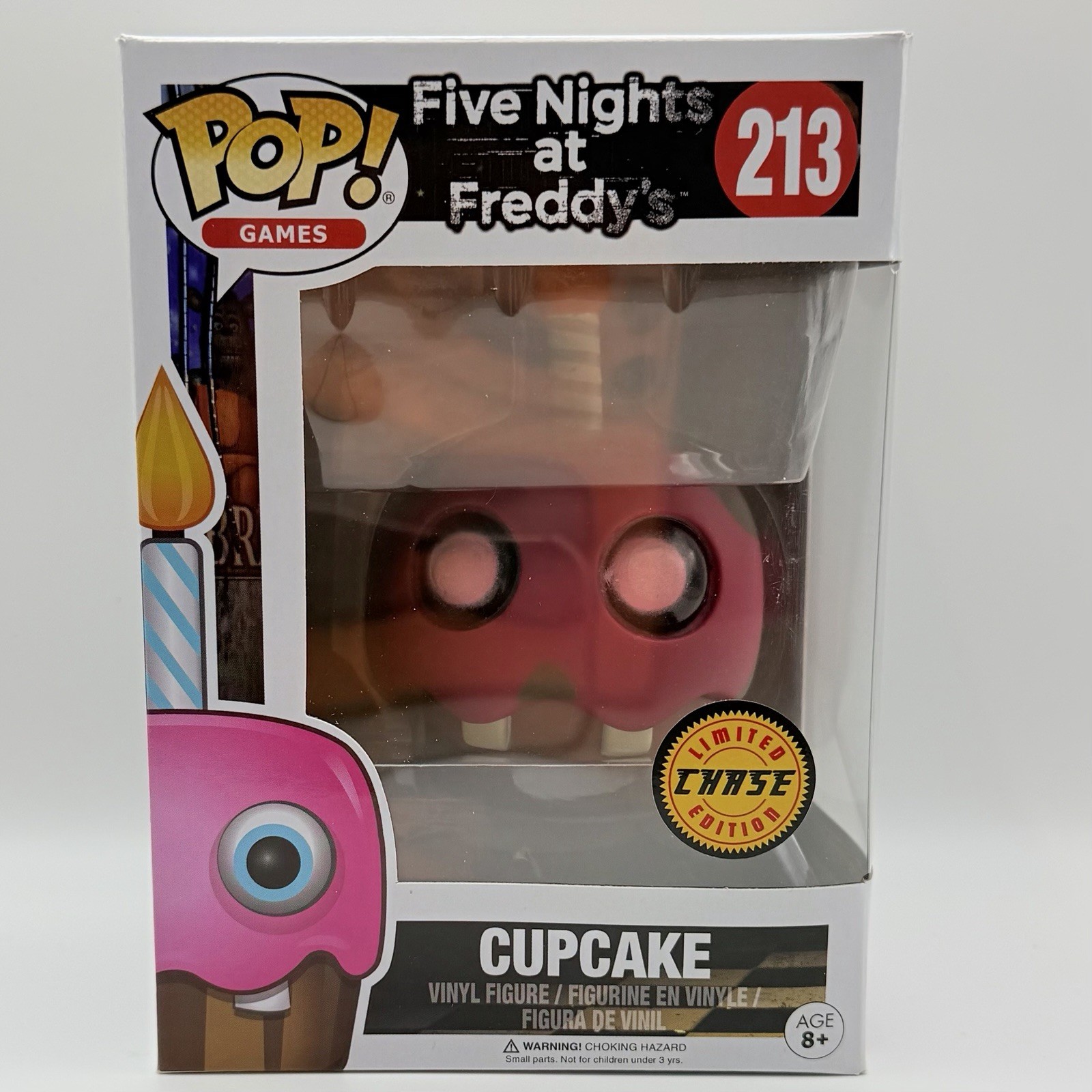Funko POP Five Nights at Freddy's - Nightmare Cupcake CHASE #213 VAULTED Funko POP Five Nights at Freddy's - Nightmare Cupcake CHASE #213 VAULTED