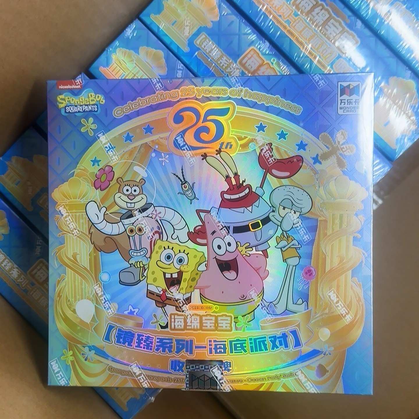 NEW SpongeBob SquarePants 25th Anniversary Series Trading Cards 1 Box VANLUCK