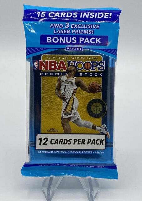 10 Lot 2019-20 Panini NBA Hoops Premium Stock Basketball Sealed Cello Fat Pack 10 Lot 2019-20 Panini NBA Hoops Premium Stock Basketball Sealed Cello Fat Pack