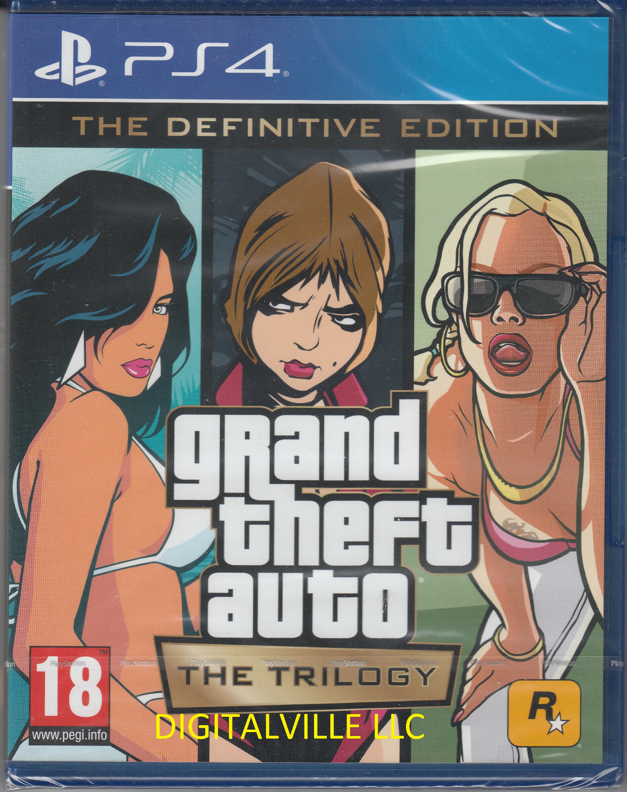 Grand Theft Auto Trilogy PS4 Definitive GTA Open box in mint condition Grand Theft Auto Trilogy PS4 Definitive GTA Open box in mint condition