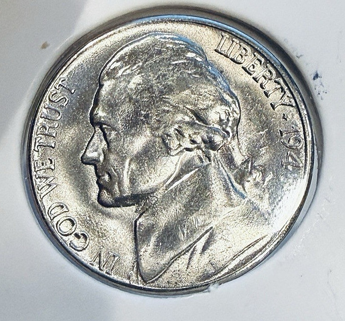 1948-S Jefferson 5c ~ Uncirculated BU ~ Partial Steps ~ Lustrous Beaut ~ I65