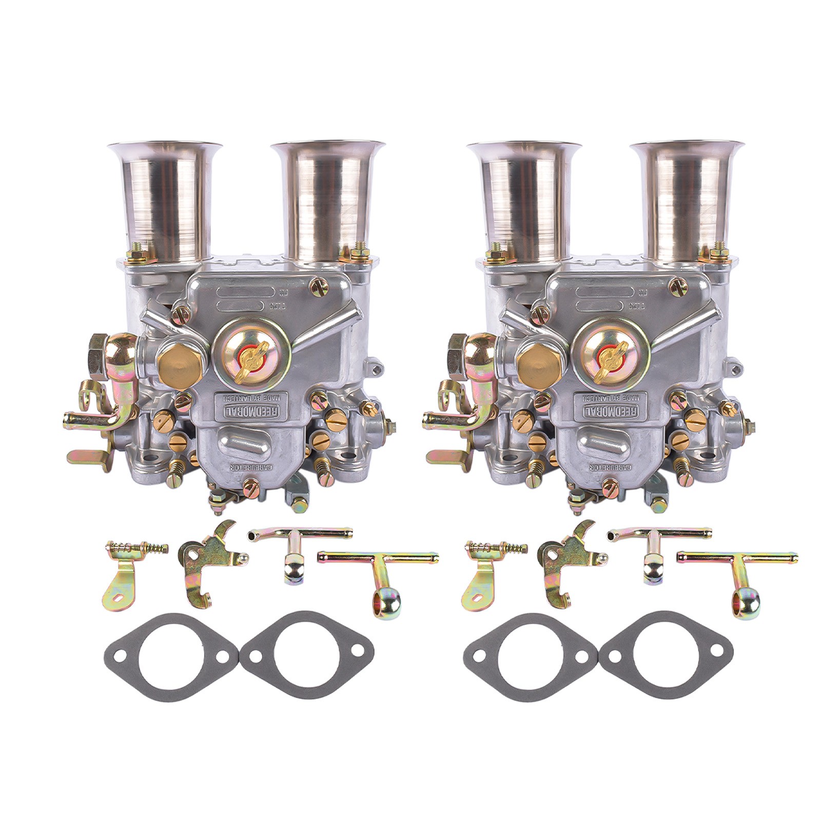 2X Carburetors Twin Choke for 45 DCOE Weber 152 4 Cyl 6 Cyl V8 Engines 19600.060 2X Carburetors Twin Choke for 45 DCOE Weber 152 4 Cyl 6 Cyl V8 Engines 19600.060