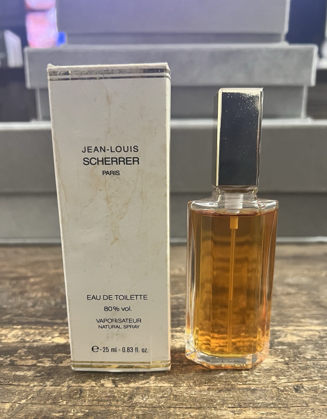 VINTAGE RARE JEAN LOUIS SCHERRER PARIS EAU DE TOILETTE 25 ml - 0.83 FL VINTAGE RARE JEAN LOUIS SCHERRER PARIS EAU DE TOILETTE 25 ml - 0.83 FL