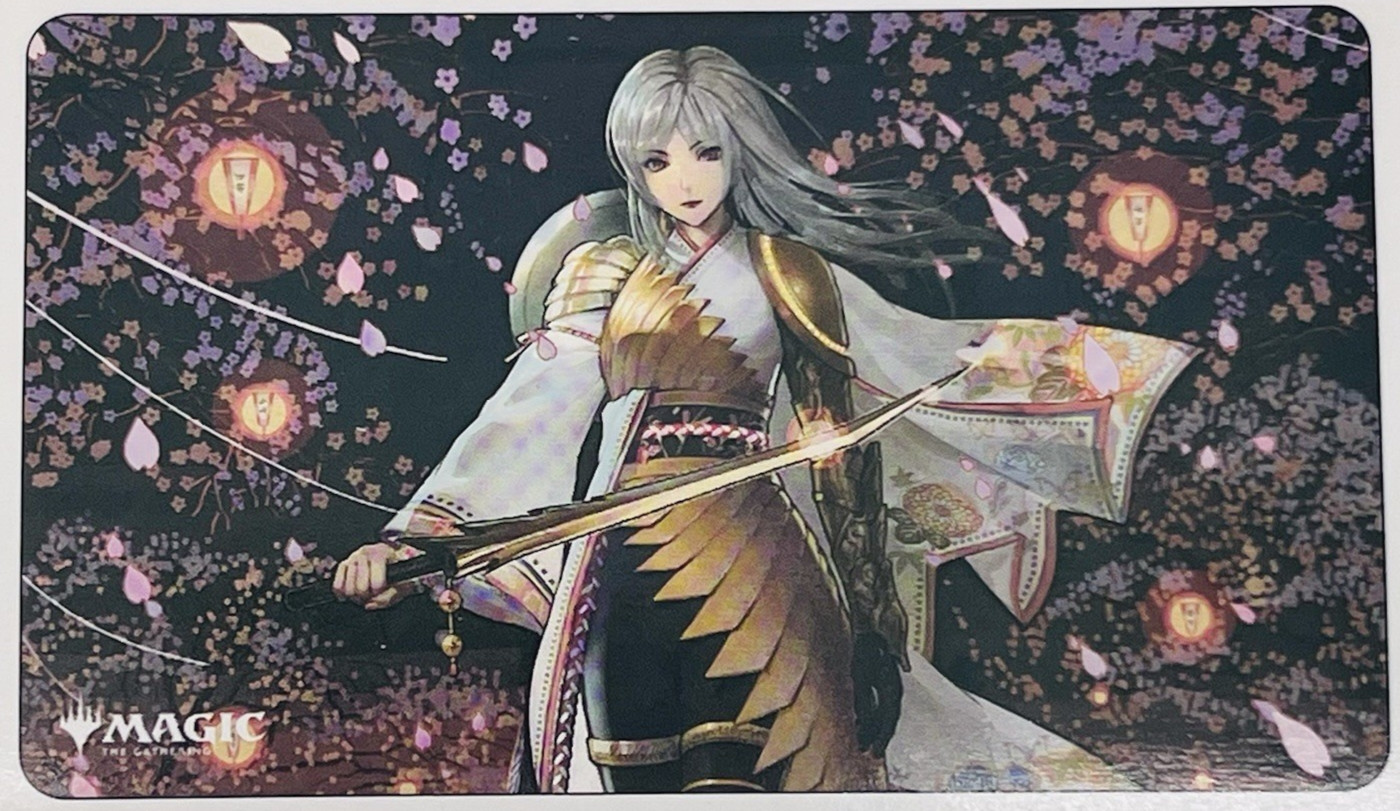 Official Ensky Wandering Emperor Playmat Kamigawa Neon Japan Import MTG Magic Official Ensky Wandering Emperor Playmat Kamigawa Neon Japan Import MTG Magic