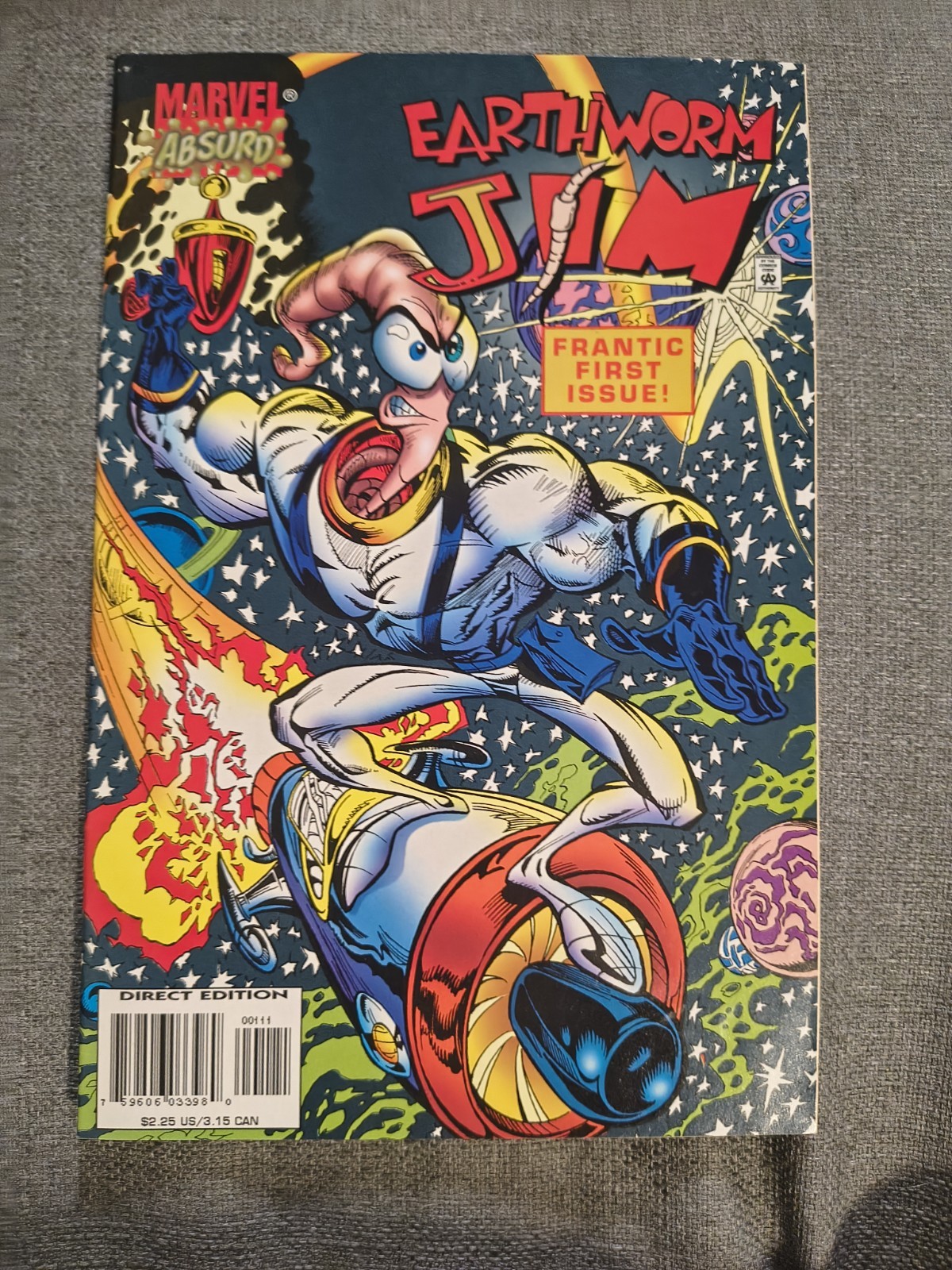Earthworm Jim #1 – Marvel Comics – 1995