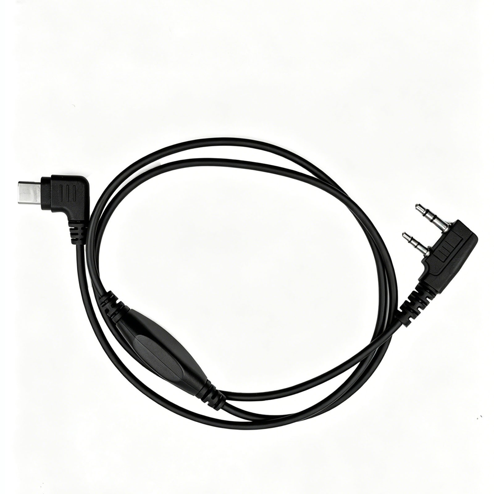 BTECH APRS-K1 PRO USB-C Audio Interface Cable for Baofeng UV-5R Ham Radio