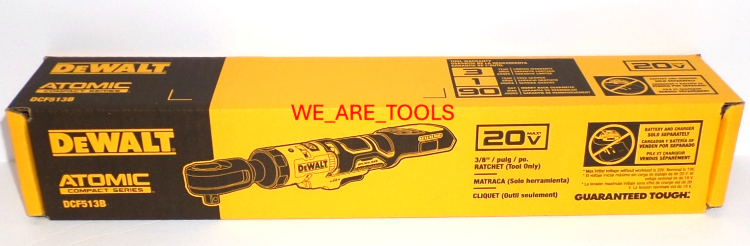 Dewalt DCF513B ATOMIC 20V MAX Cordless 3/8