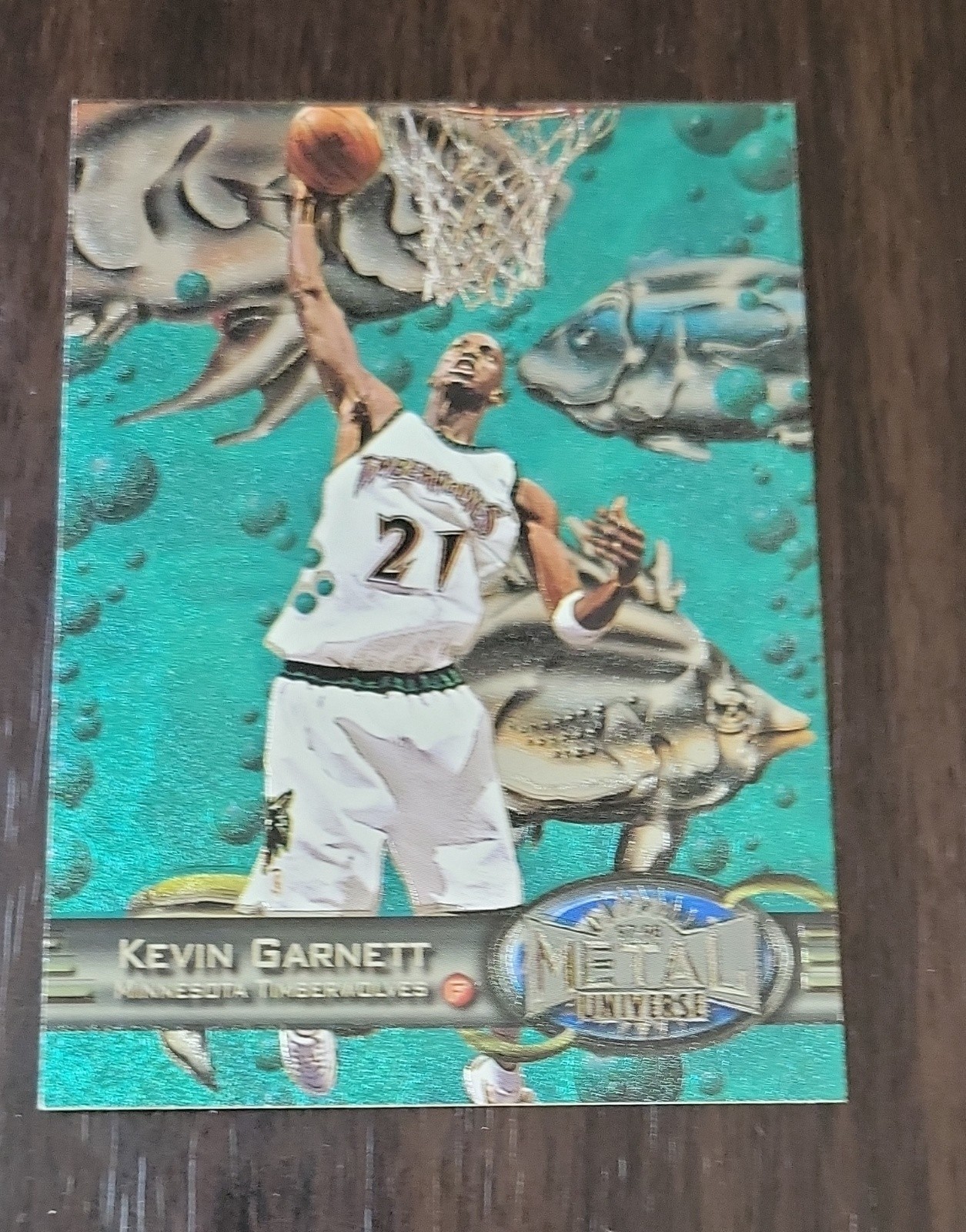1997-98 Metal Universe - Kevin Garnett #109