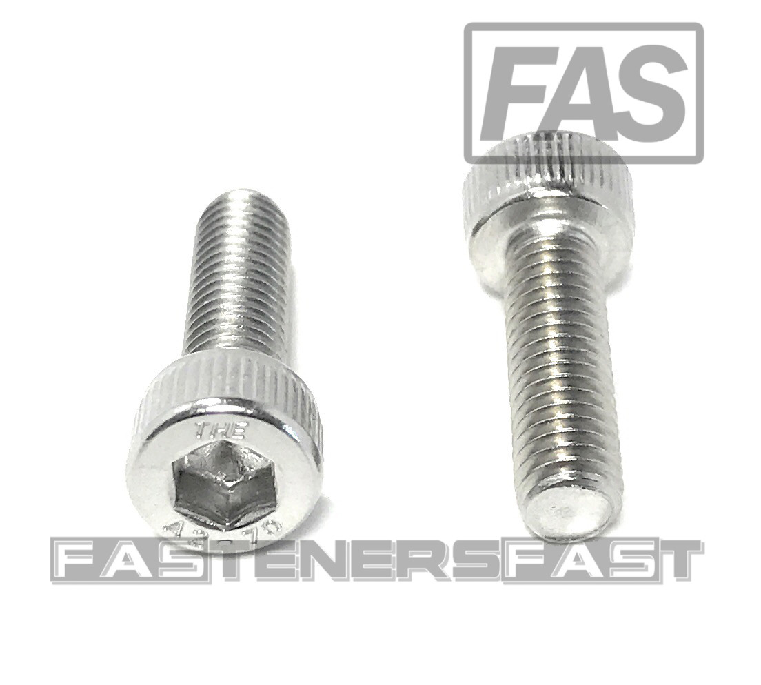(50) M5-0.8 x 16 Stainless Steel Socket Head Socket Cap Screws DIN912 M5x0.8x16
