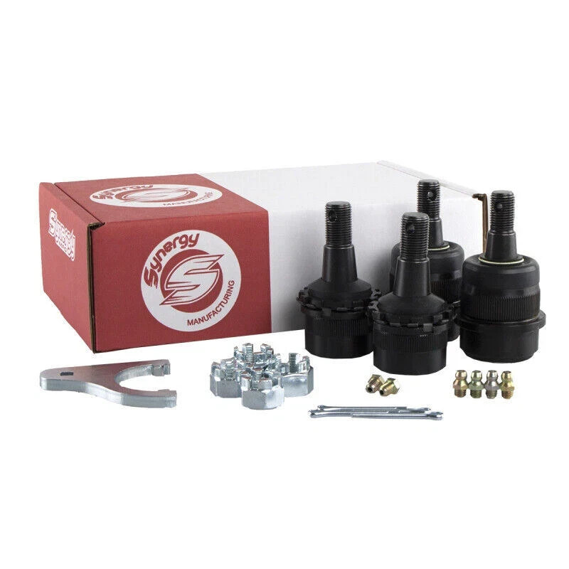 Synergy Mfg SYN4127KN Knurled Adjustable Ball Joint Kit for 2007-2018 Jeep JK/WJ