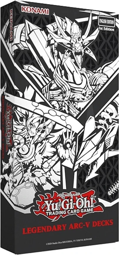 Yu-Gi-Oh TCG: Legendary Arc-v Decks Box Set 2026 1st First Edition Yu-Gi-Oh TCG: Legendary Arc-v Decks Box Set 2026 1st First Edition