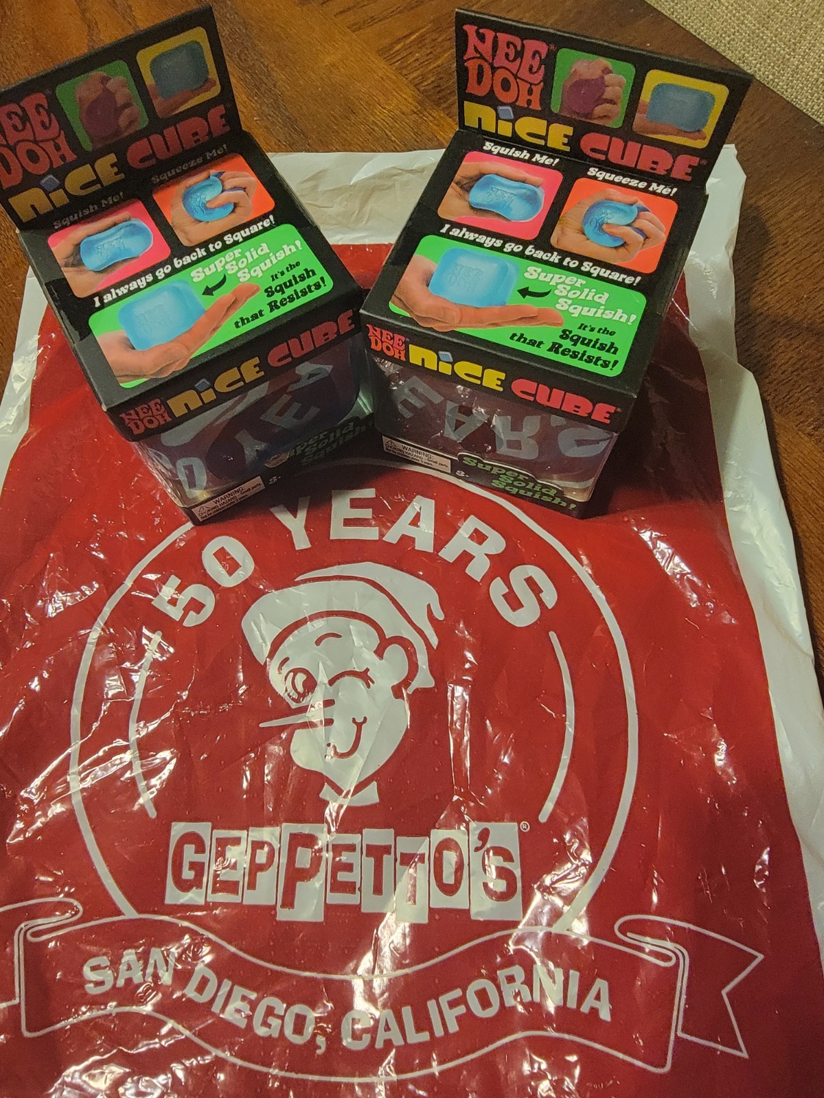 Geppetto’s Toys x NeeDoh 50th Anniversary Collaboration – New & Sealed Geppetto’s Toys x NeeDoh 50th Anniversary Collaboration – New & Sealed