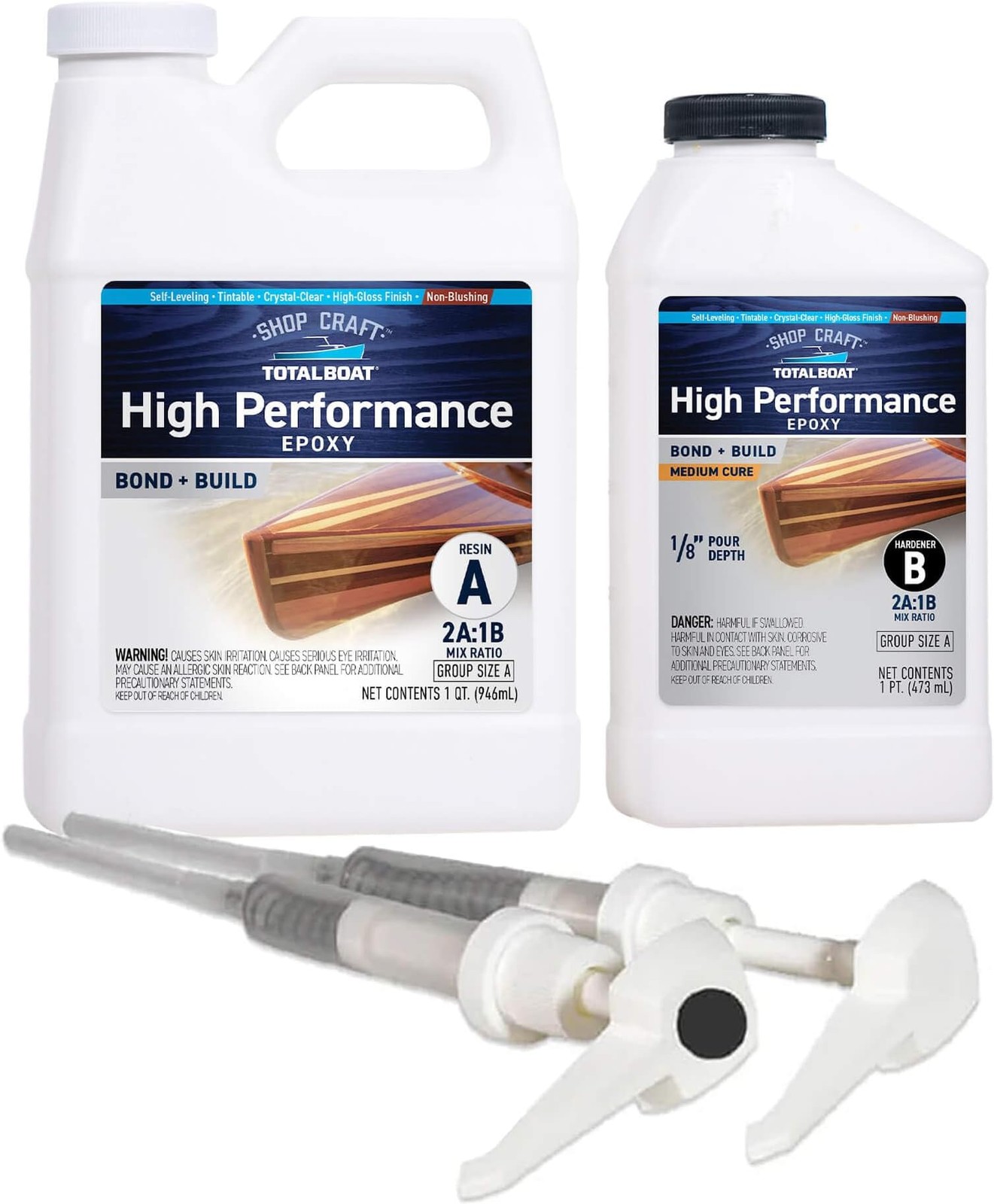 TotalBoat High Performance Clear Marine Epoxy Resin - 1.5 Quart Kit, Medium |... TotalBoat High Performance Clear Marine Epoxy Resin - 1.5 Quart Kit, Medium |...