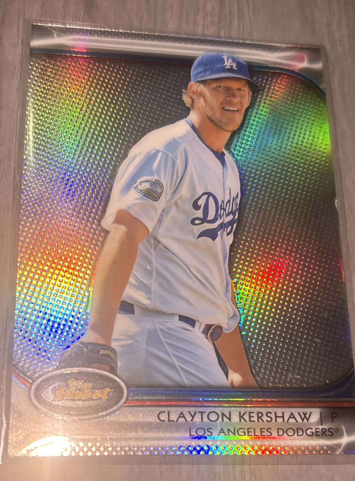 2012 Topps Finest - Clayton Kershaw #50 Refractor 2012 Topps Finest - Clayton Kershaw #50 Refractor