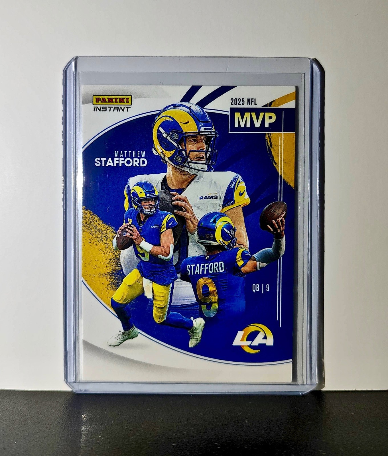 Matthew Stafford 2025 Panini NFL MVP Football Card Las Angeles Rams 1 of 1978