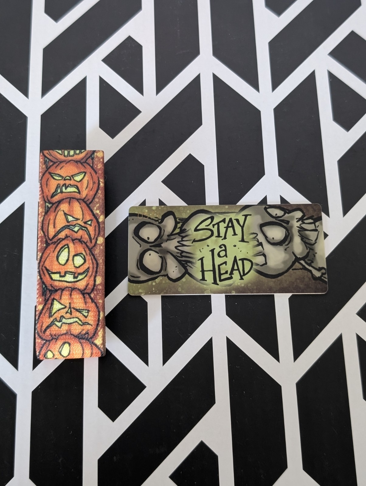 Zox Rare 2018 Halloween Strap #571 Stay A Head ~ NEW ~ Medium ~ Collector\'s Card