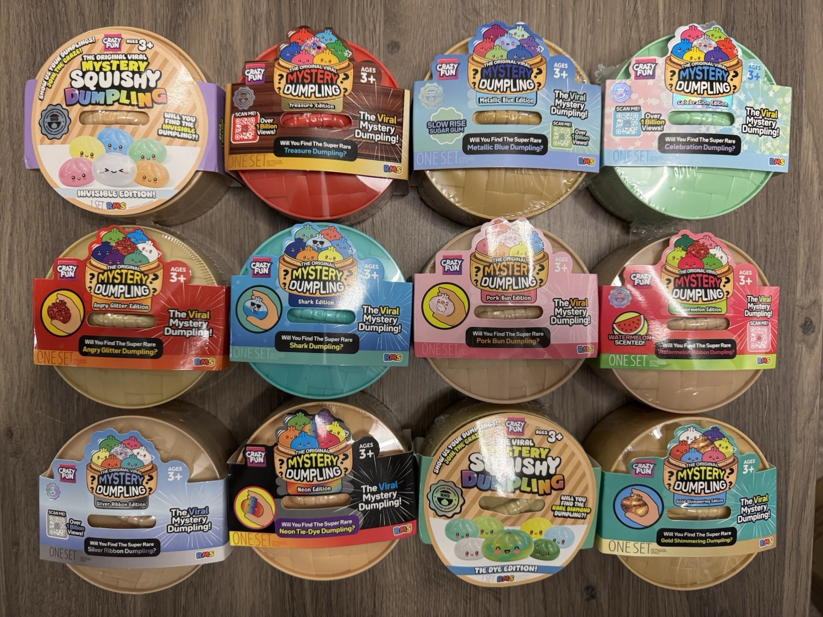 VIRAL Authentic RMS Mystery Dumpling Assorted 3-Pack - DM To Bundle