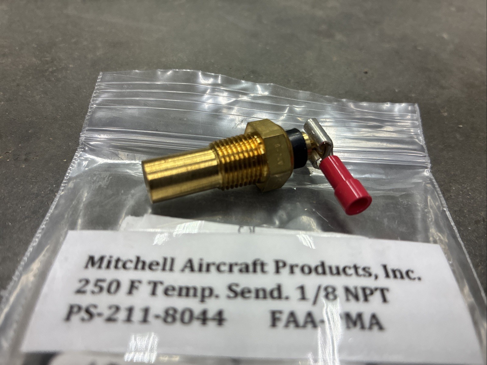 Mitchell Aircraft Products, Temperature Sender PN PS-8044, 10-25005