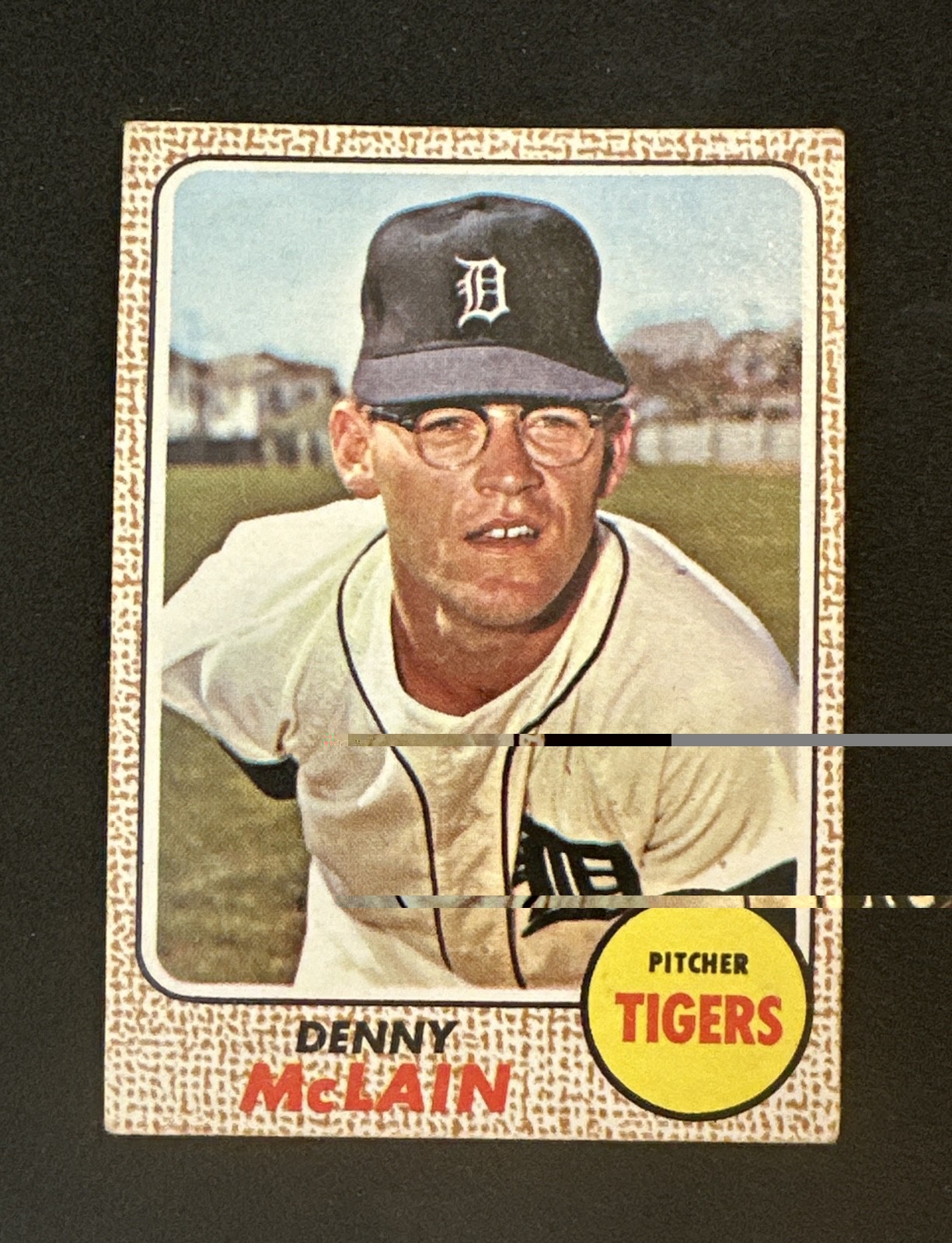 1968 Topps - Denny McLain #40 EX *Collecting Cardboard* 1968 Topps - Denny McLain #40 EX *Collecting Cardboard*