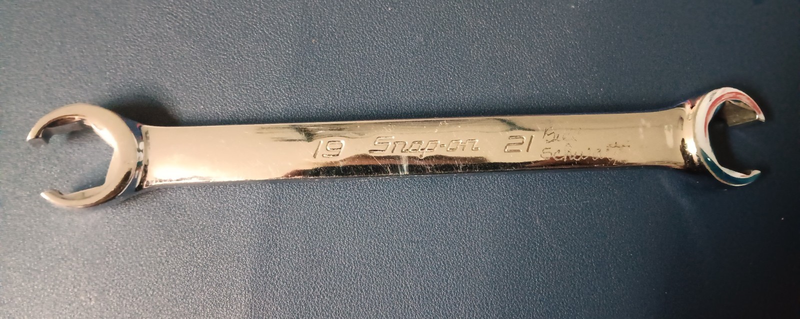 Snap-On RXFMS1921B   19mm X 21mm Line Wrench  USA