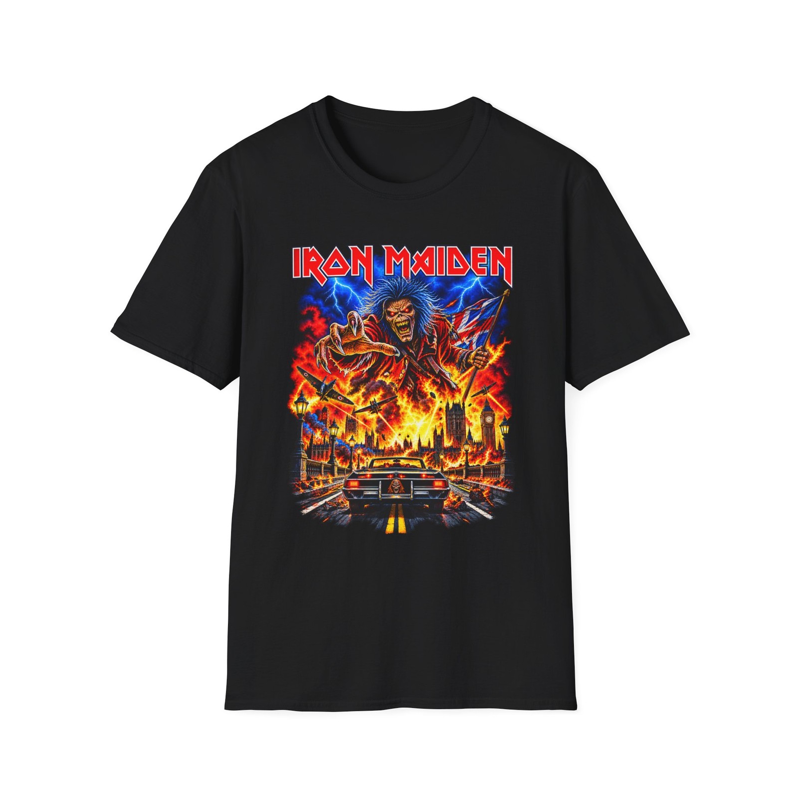 Iron Maiden | 2026 Run for Your Lives Los Angeles Tour Shirt