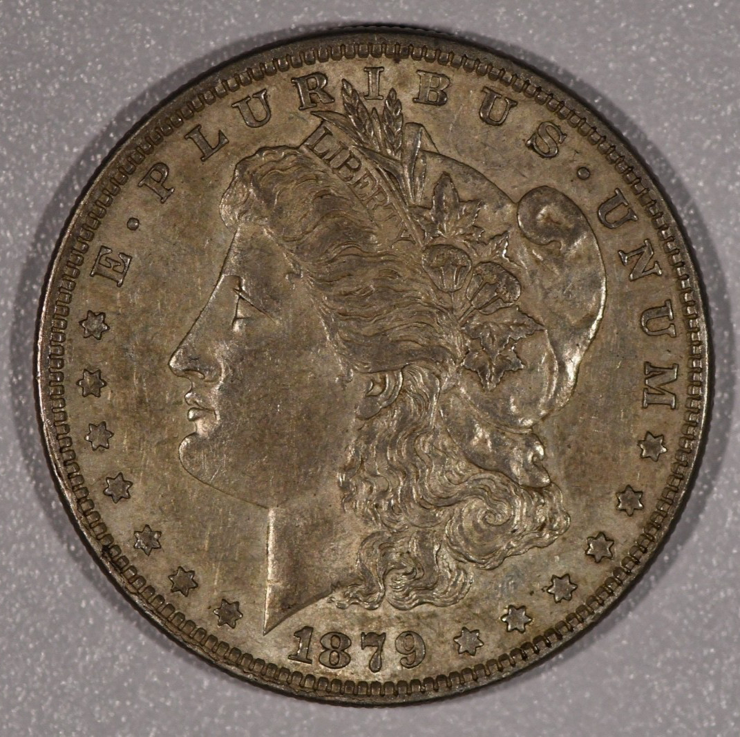 1879-P Morgan SILVER One-Dollar Coin, Extra Fine Condition 1879-P Morgan SILVER One-Dollar Coin, Extra Fine Condition