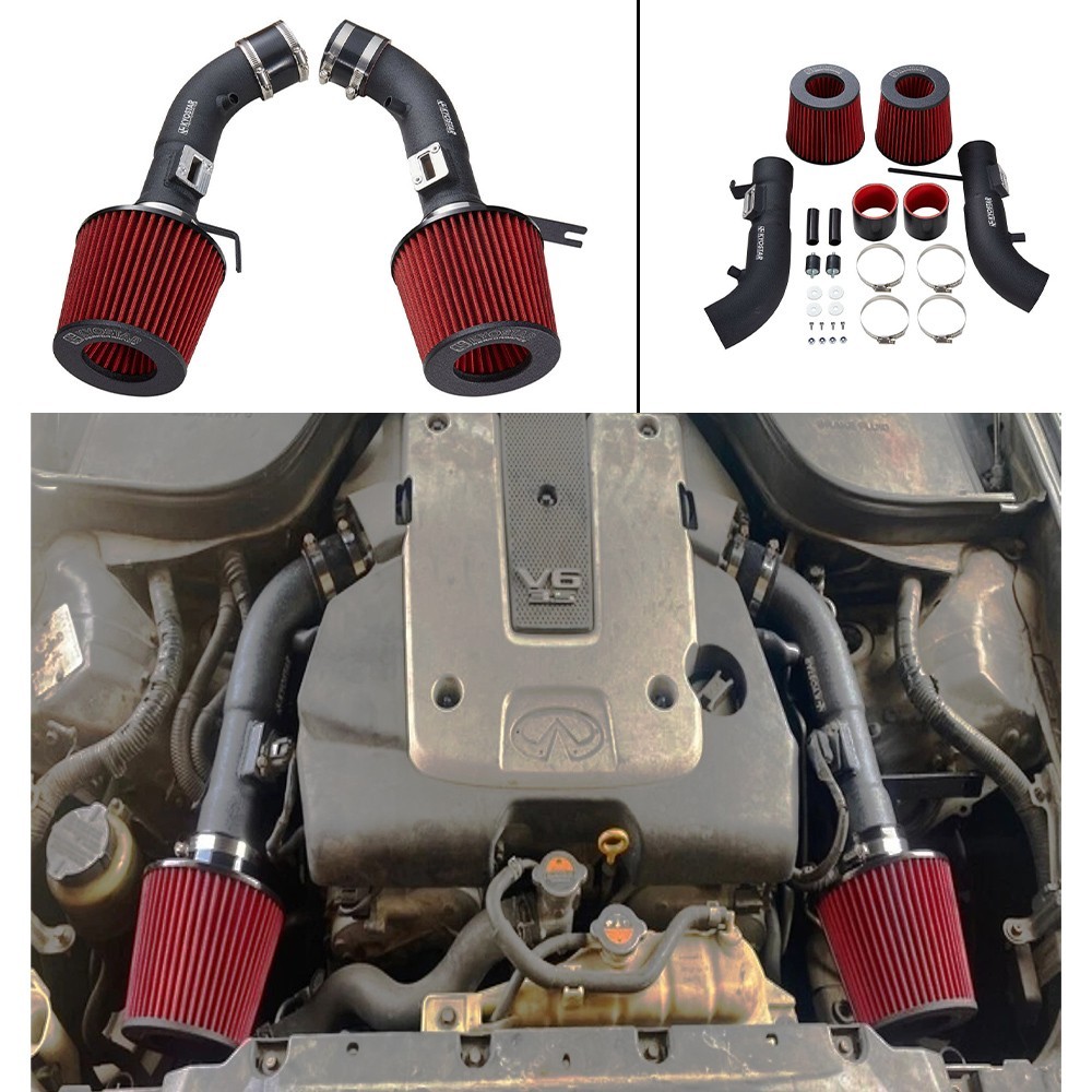 Cold Air Intake System For INFINITI G37 Q50 2007-2020 Nissan 350Z 370Z 3.7L 3.5L