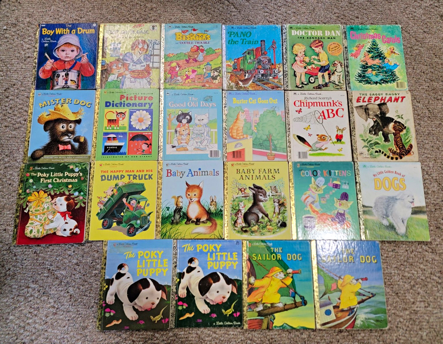 Lot of 22 Golden Books Little Golden Books Hardcover Children\'s Books Lot of 22 Golden Books Little Golden Books Hardcover Children\'s Books