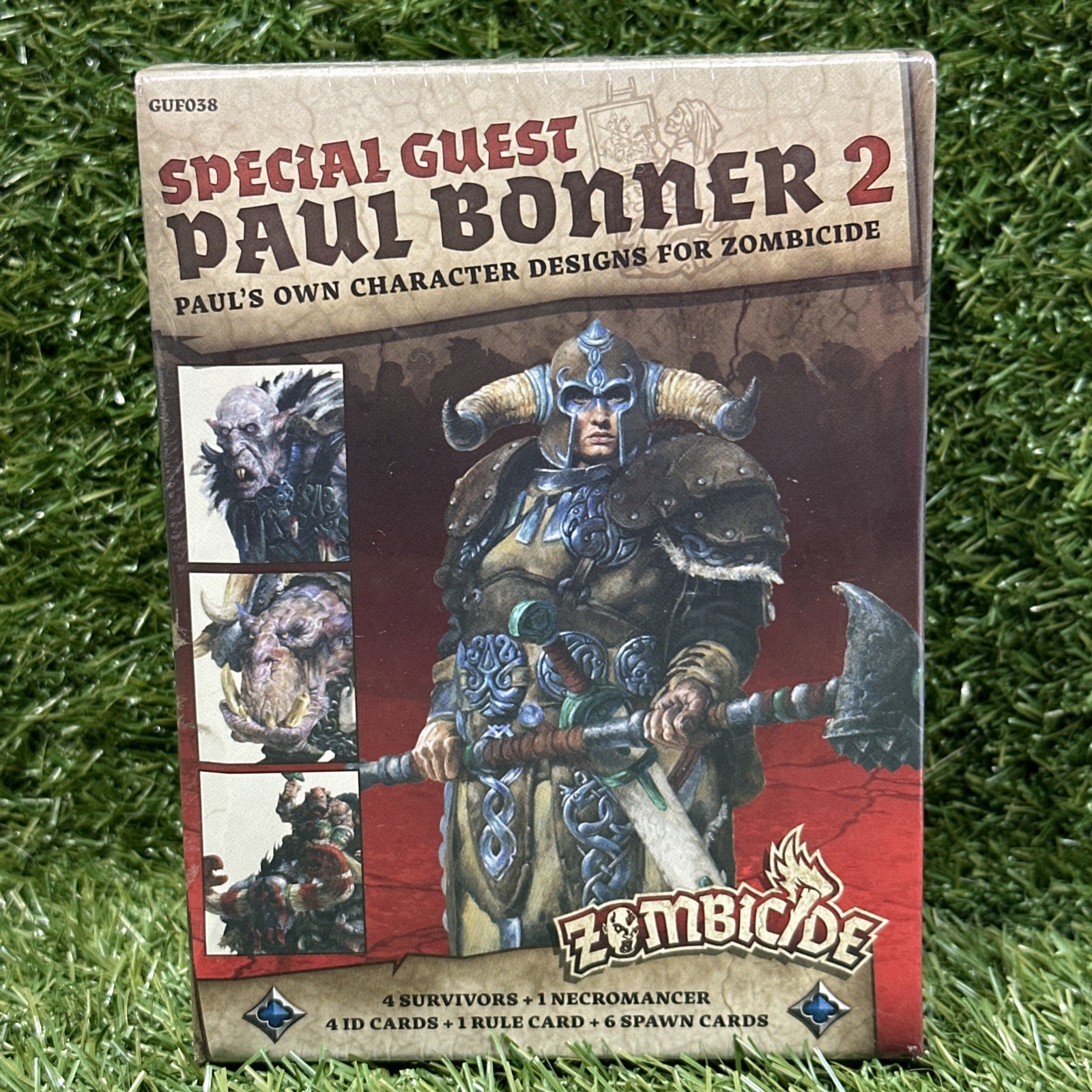 Zombicide Black Plague CMON Boardgame Special Guest Artist Box Paul Bonner 2 Zombicide Black Plague CMON Boardgame Special Guest Artist Box Paul Bonner 2
