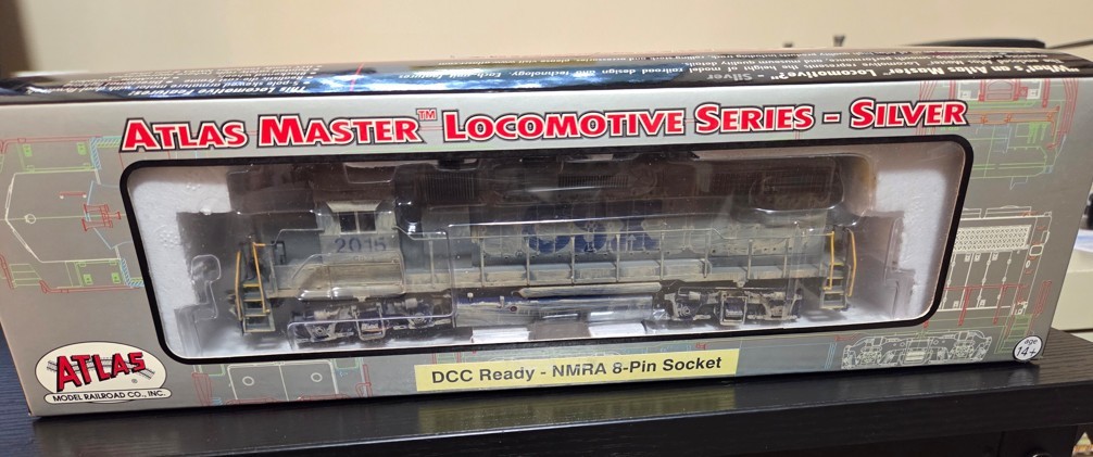 HO Atlas GP-38 CSX 2015 Weathered DCC Ready HO Atlas GP-38 CSX 2015 Weathered DCC Ready