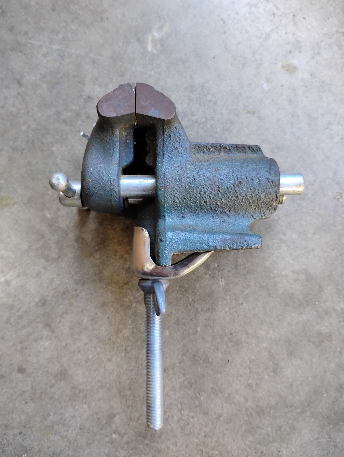 Vintage Craftsman 5246 Clamp on Benchi Vise 3” Jaws Made In USA Vintage Craftsman 5246 Clamp on Benchi Vise 3” Jaws Made In USA