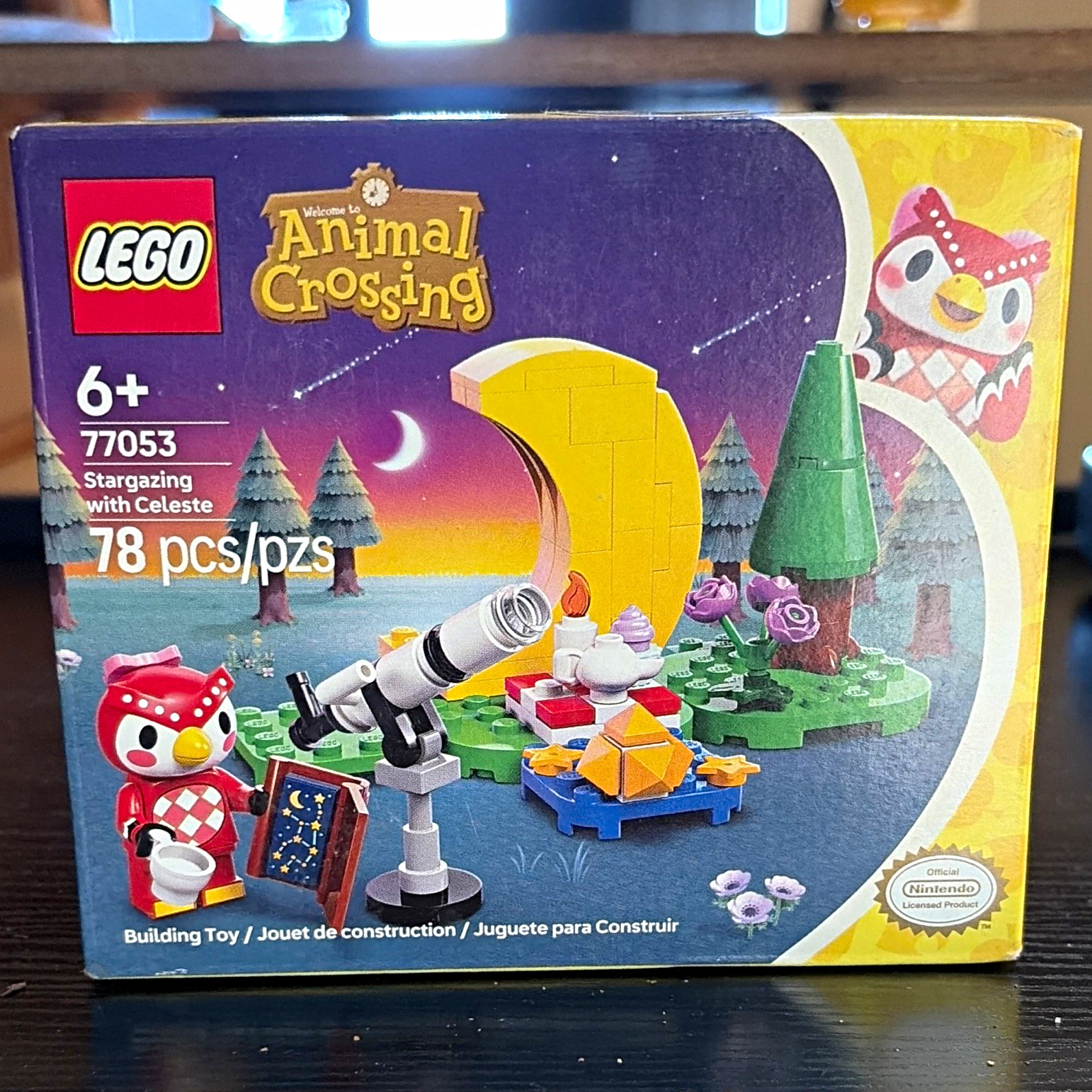 LEGO Animal Crossing Stargazing with Celeste 77053 - 78 pcs Age 6+ LEGO Animal Crossing Stargazing with Celeste 77053 - 78 pcs Age 6+