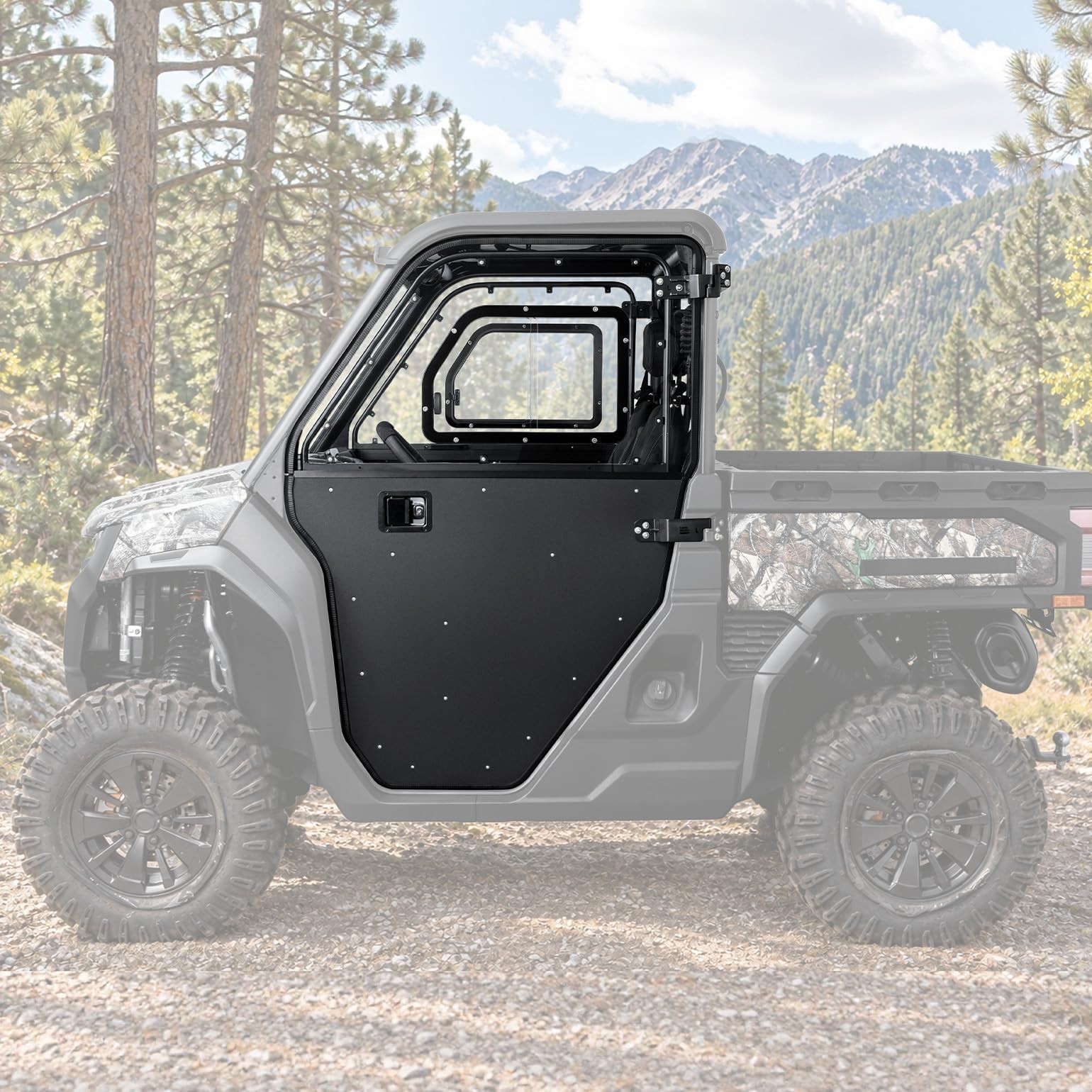 2-IN-1 Full Door w/ Sliding Window PC For CFMOTO UForce U10 Pro 2025-2026