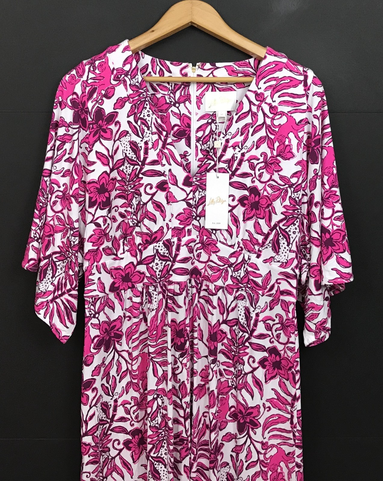 NWT Lilly Pulitzer Roselle Maxi Dress Elderflower Blossom Pink Floral Size 16