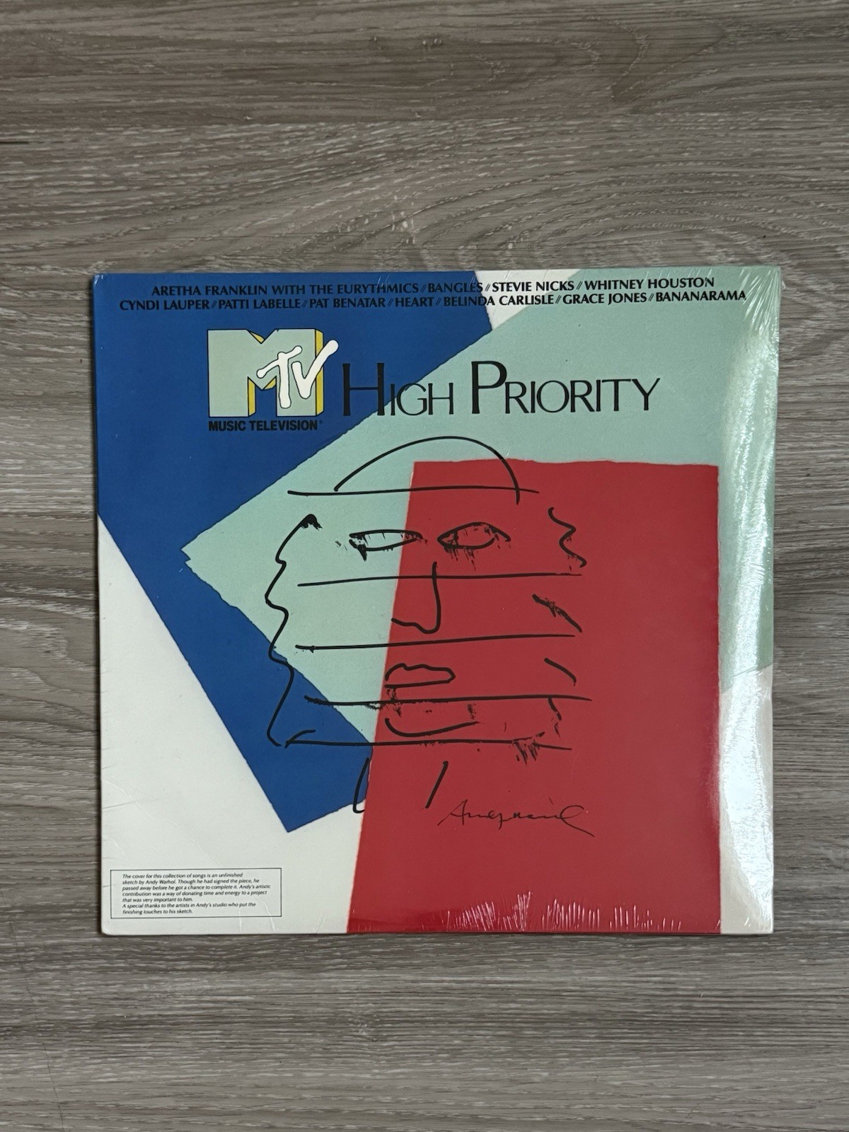 MTV High Priority 63961R (1987) LP Vinyl NEW SEALED – All‑Star Artists
