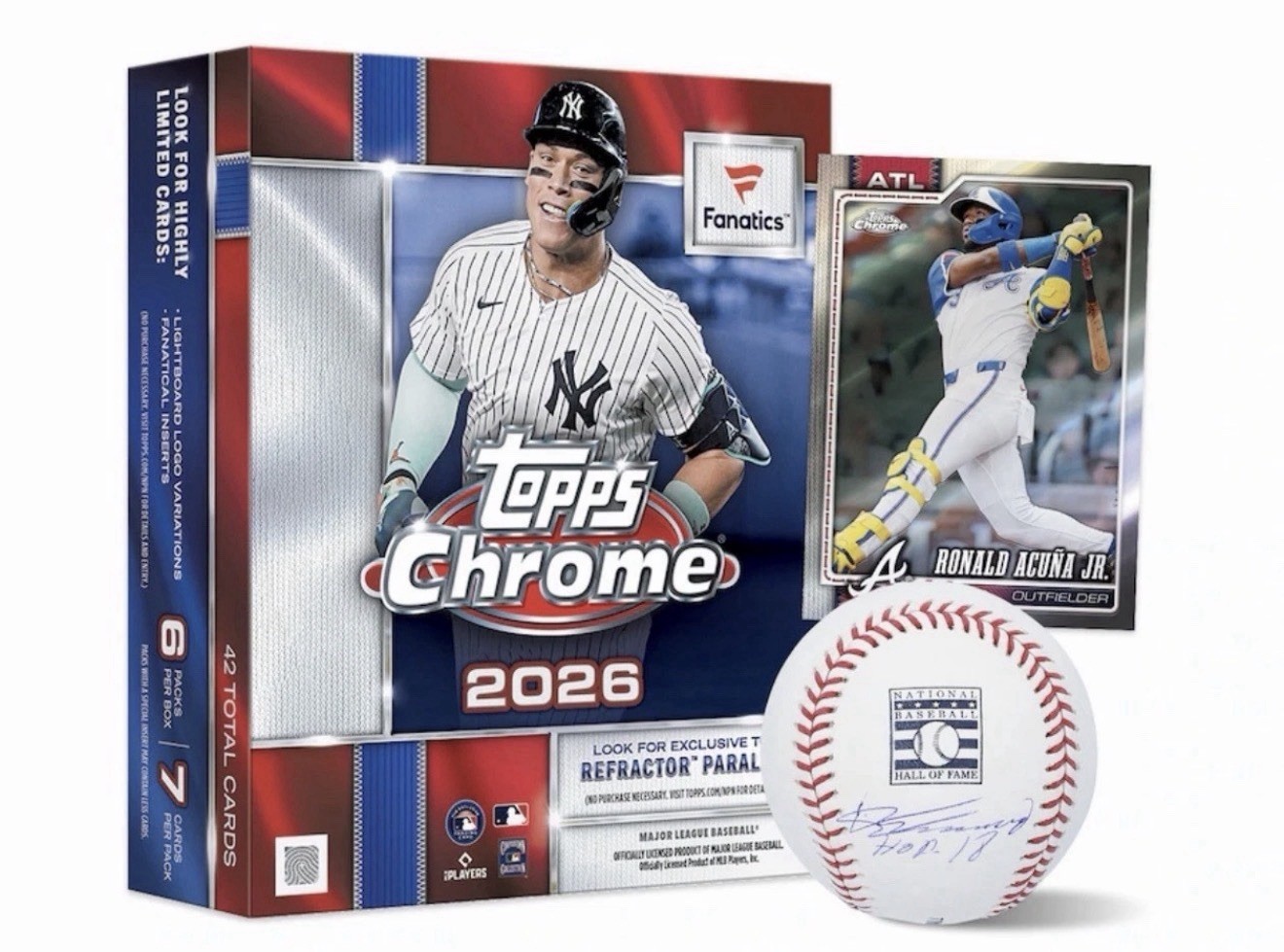 2026 Topps Chrome Baseball Fanatics Exclusive Factory Sealed Mega Box MLB QTY 2026 Topps Chrome Baseball Fanatics Exclusive Factory Sealed Mega Box MLB QTY