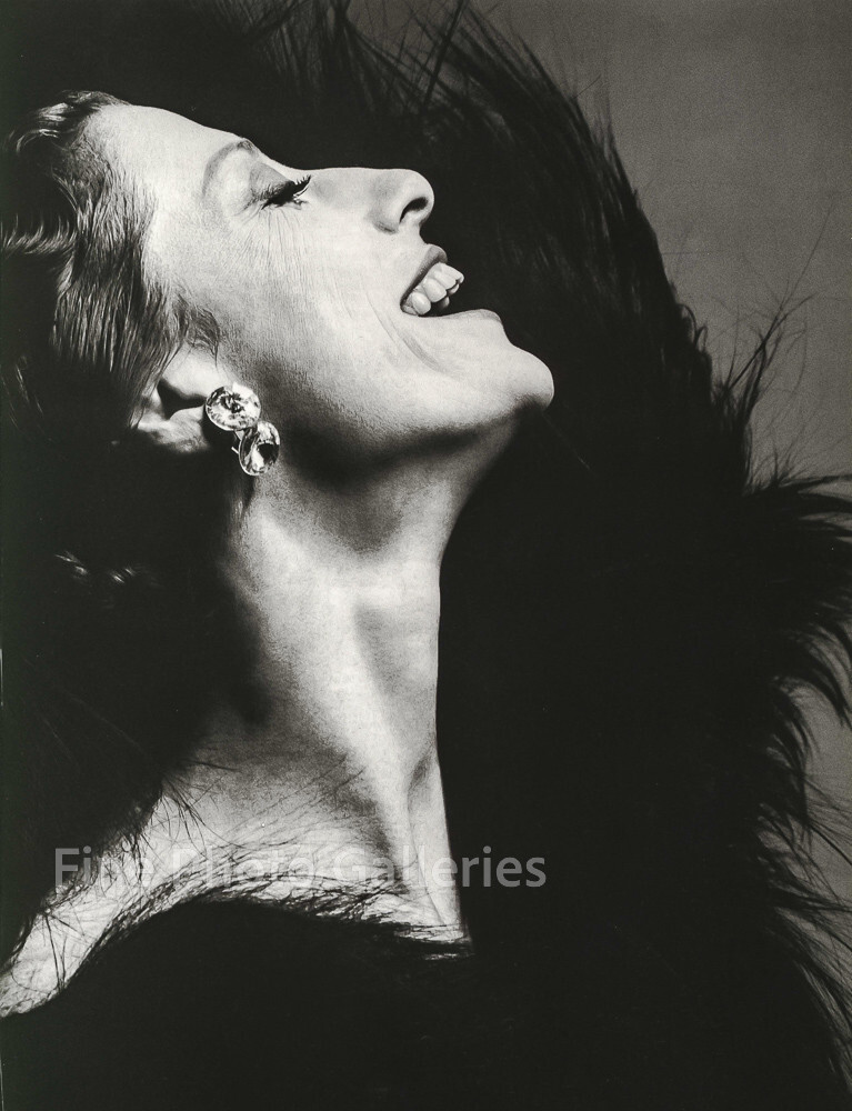1966 Vintage MAYA PLISETSKAYA Prima Ballerina RICHARD AVEDON Duotone Photo Art