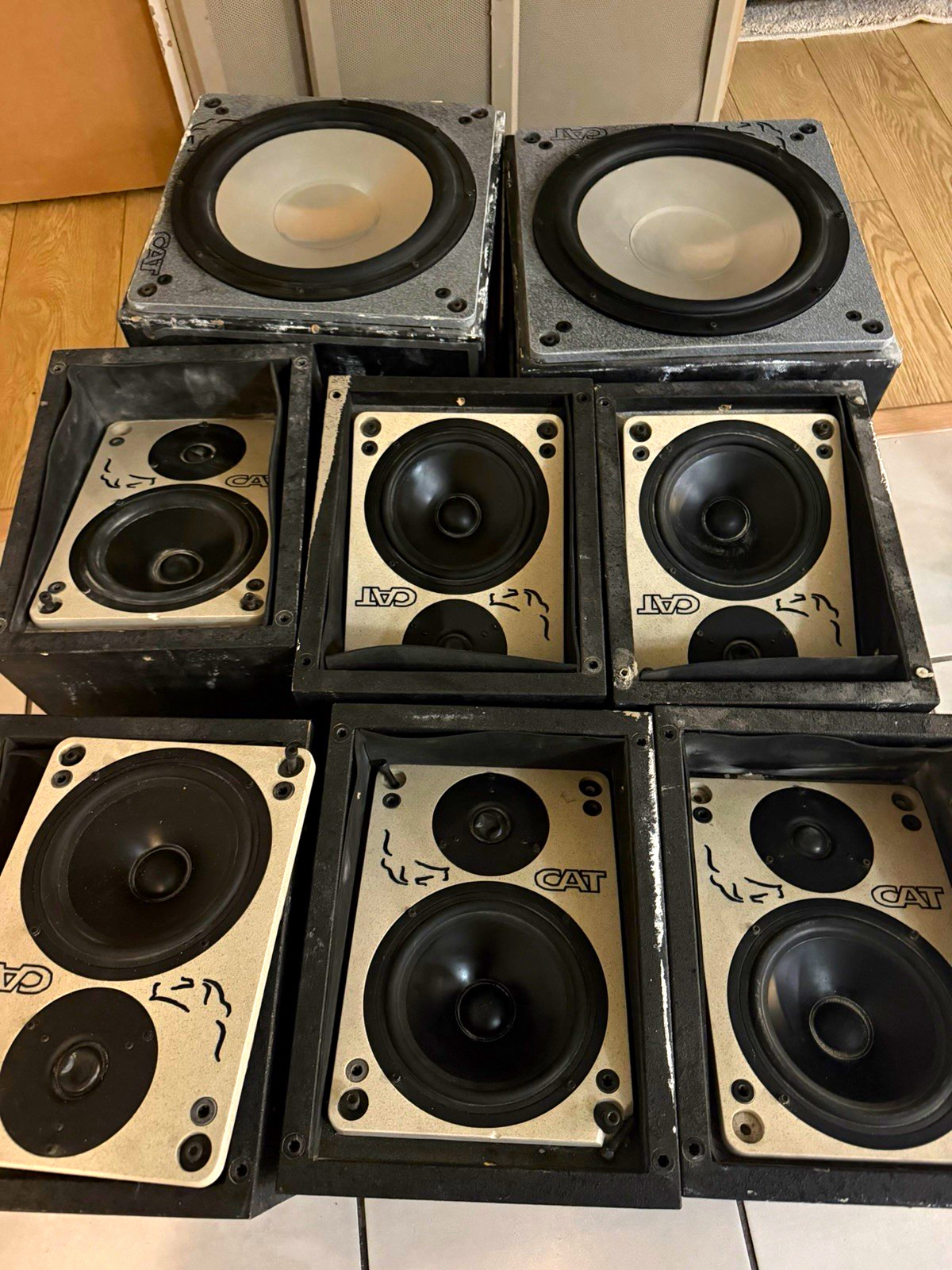 CAT (California Audio Technology) Hollywood - Complete 6.2 Set with Center CAT (California Audio Technology) Hollywood - Complete 6.2 Set with Center