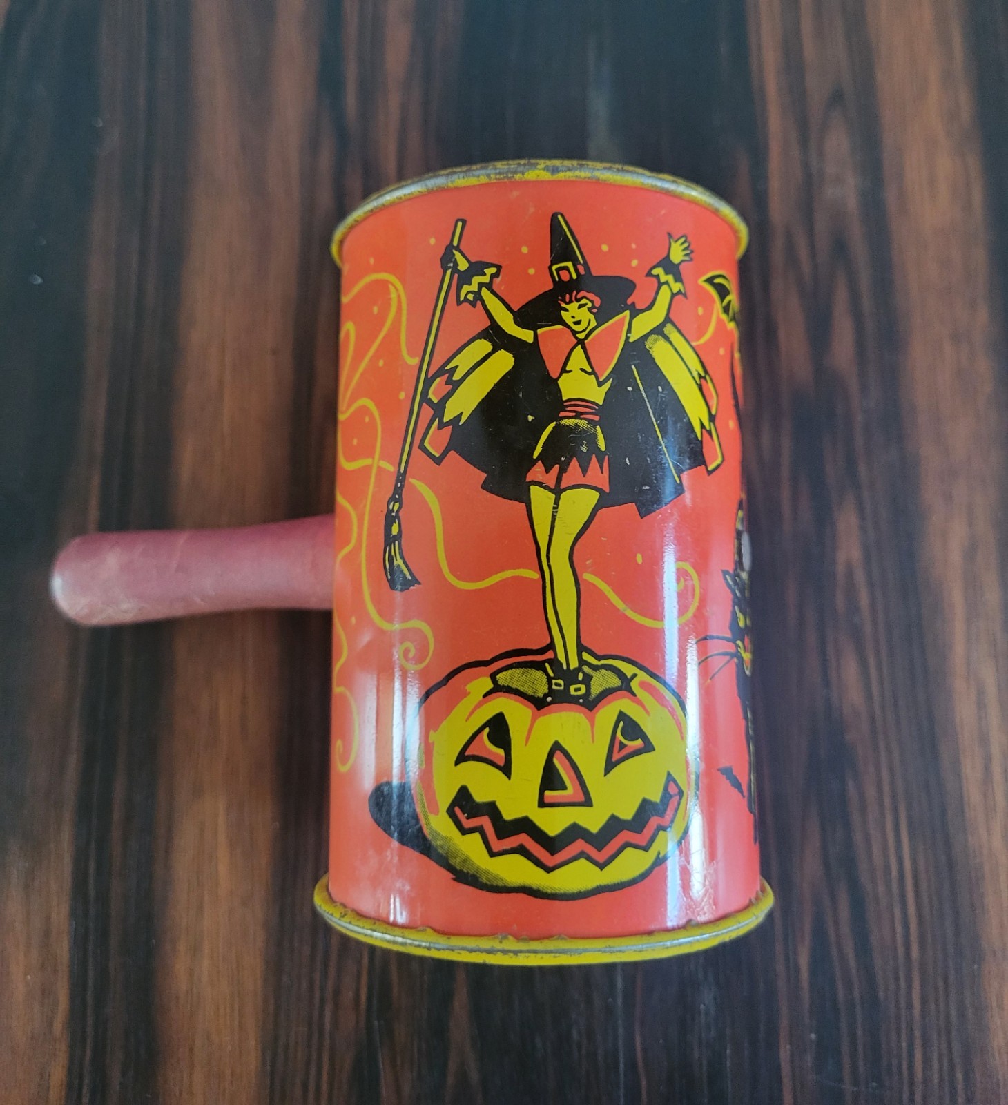 VINTAGE Halloween Noise Makers Authentic MCM Kirchhoff TWO ITEMS VINTAGE Halloween Noise Makers Authentic MCM Kirchhoff TWO ITEMS