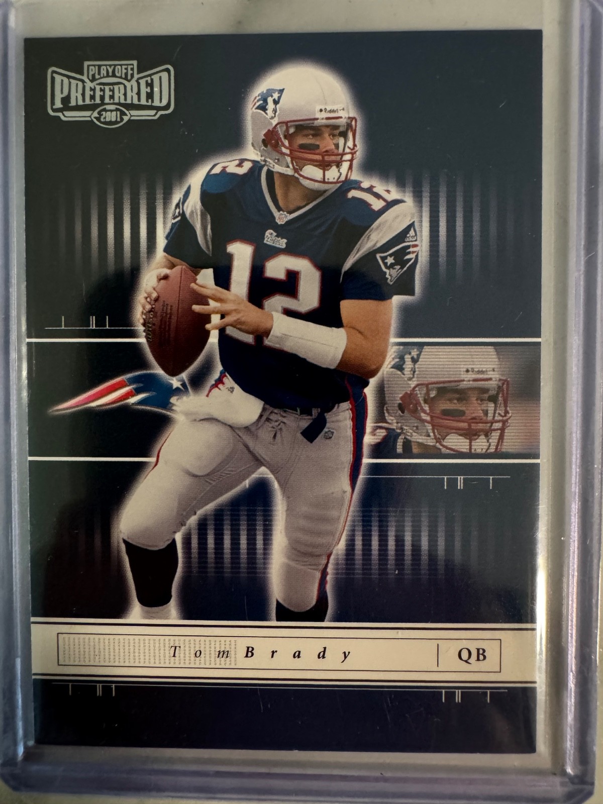2001 Playoff Preferred #33 Tom Brady 2001 Playoff Preferred #33 Tom Brady