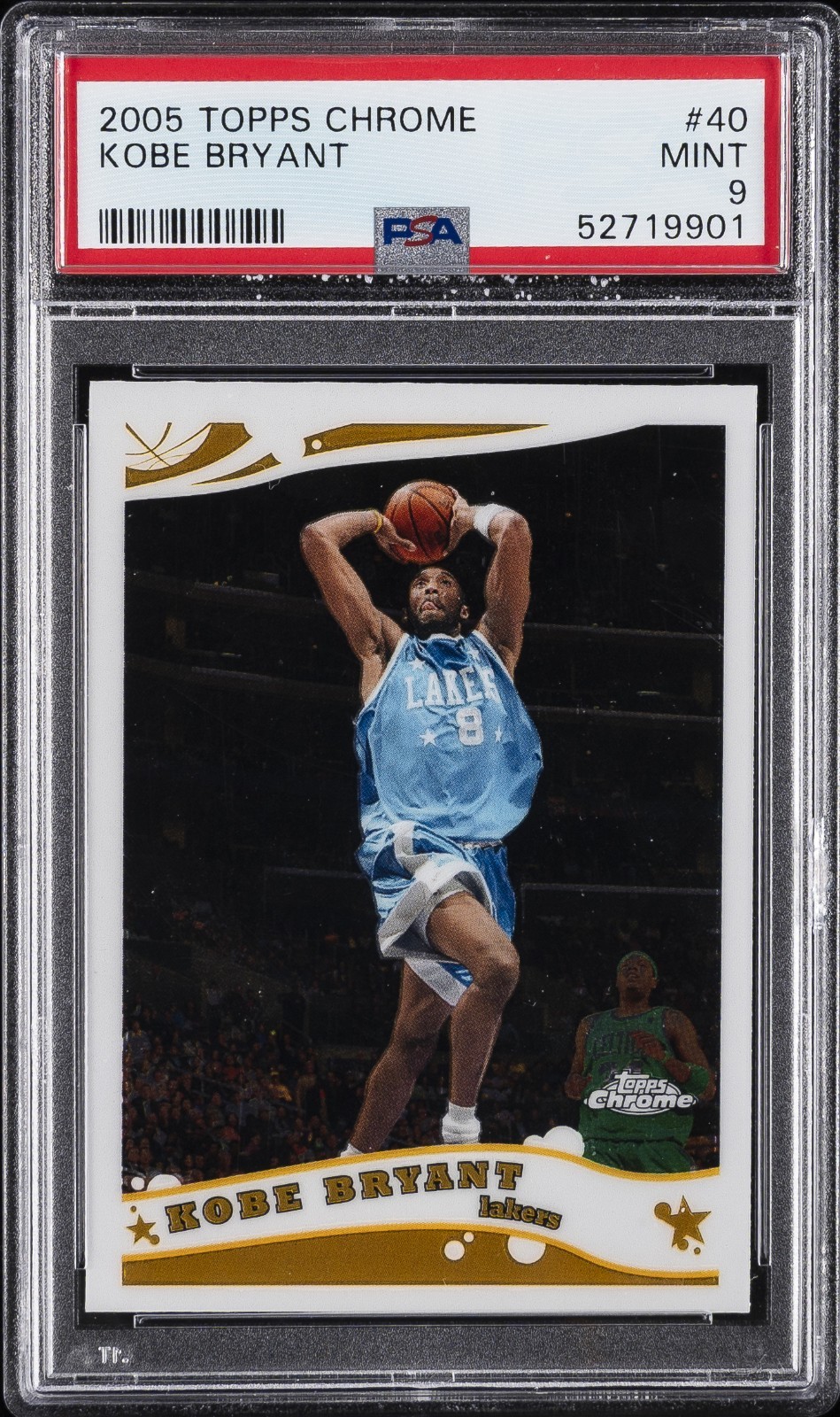 2005 TOPPS CHROME KOBE BRYANT - PSA 9 2005 TOPPS CHROME KOBE BRYANT - PSA 9