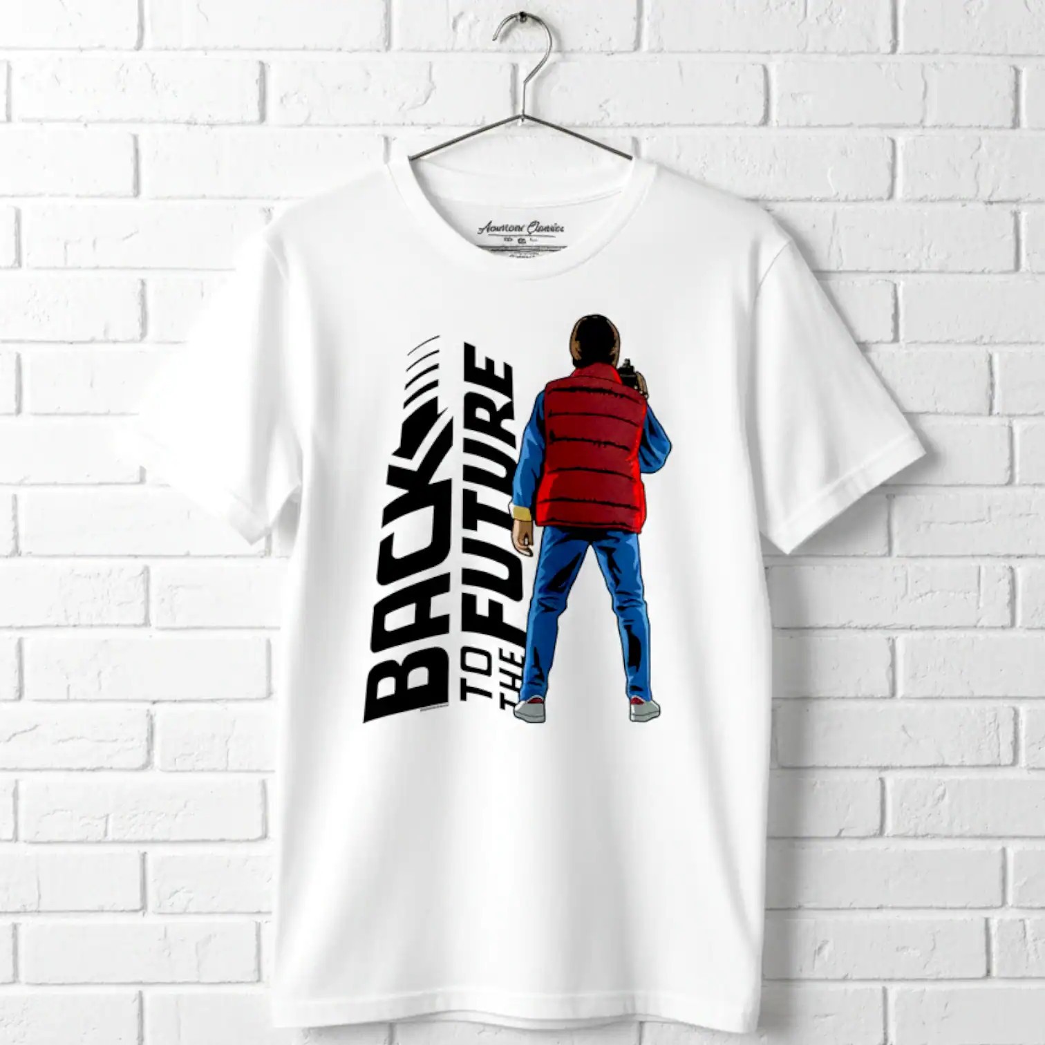 Back to The Future Marty McFly\'s Back Men\'s T Shirt