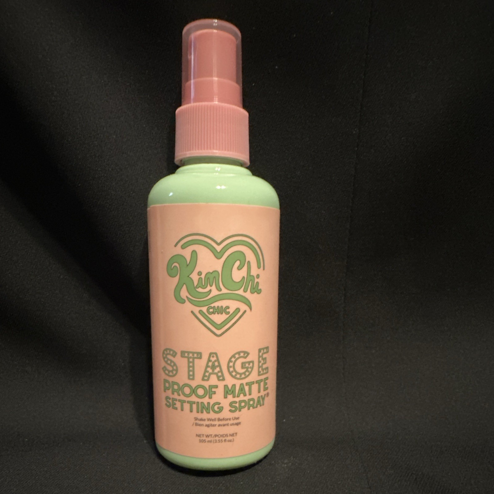 KimChi Chic Stage Proof Matte Setting Spray 3.55 fl oz Vegan Cruelty-Free, NIB