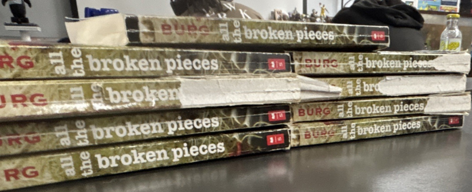 Ann E. Burg All the Broken Pieces Paperback Scholastic (Lot of 26) Ann E. Burg All the Broken Pieces Paperback Scholastic (Lot of 26)