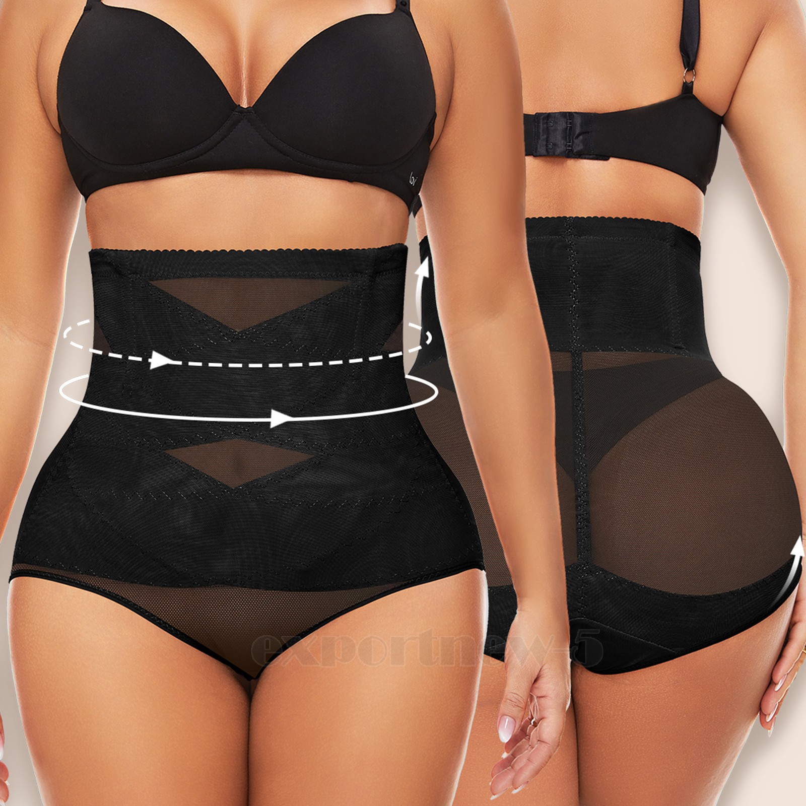 Women Slimming Firm Tummy Control Panty High Waist Shaper Compression Underwear