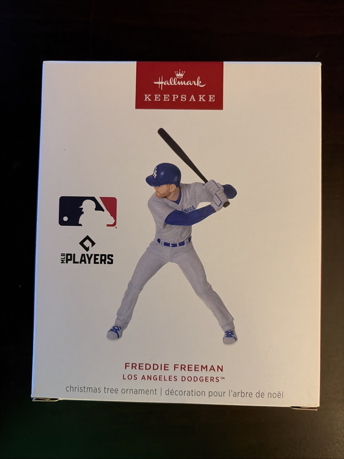 2025 Hallmark Keepsake Freddie Freeman Los Angeles Dodgers Christmas Ornament 2025 Hallmark Keepsake Freddie Freeman Los Angeles Dodgers Christmas Ornament