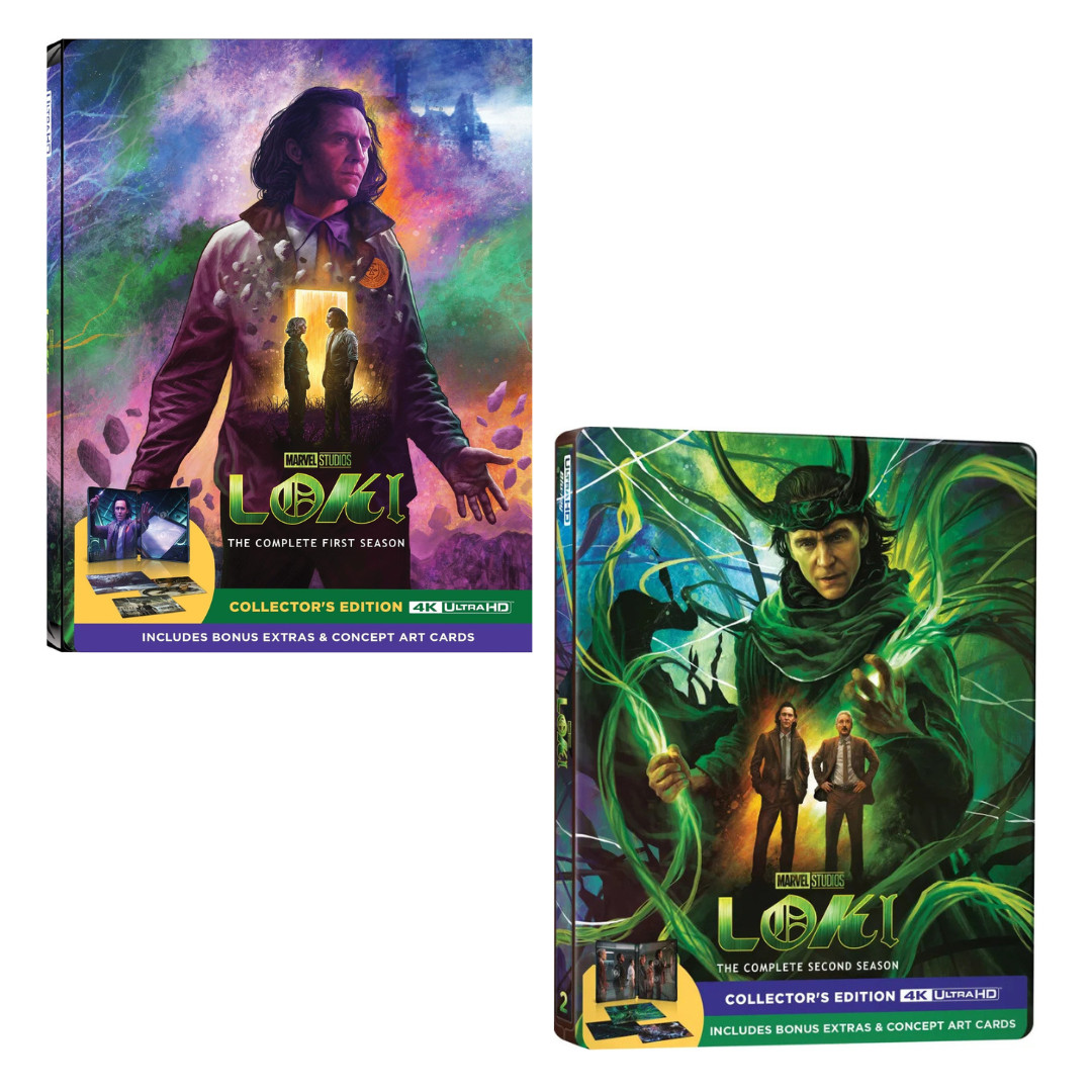 Loki Seasons 1-2 (4K Steelbook) New Loki Seasons 1-2 (4K Steelbook) New