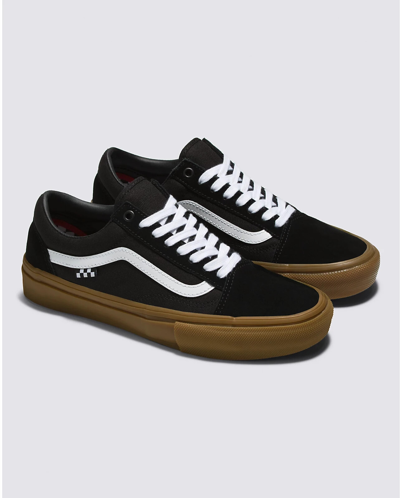 VANS Men's Skate Old Skool Shoe Black / Gum VN0A5FCBB9M