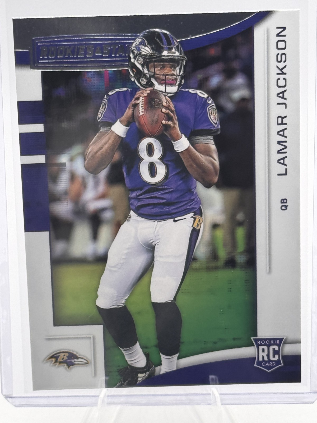 2018 Panini Rookies & Stars - Rookies Lamar Jackson #112 (RC)